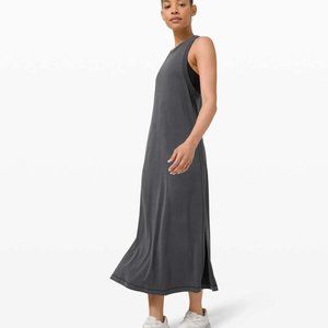 Lululemon Ease of It All maxi dress in grey